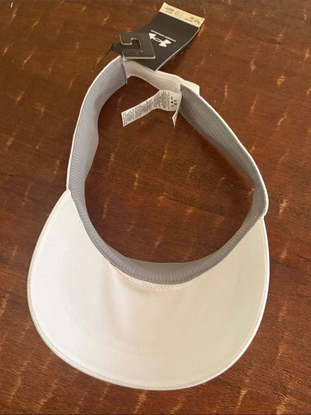 Under Armour Kids White Performance Sun Visor